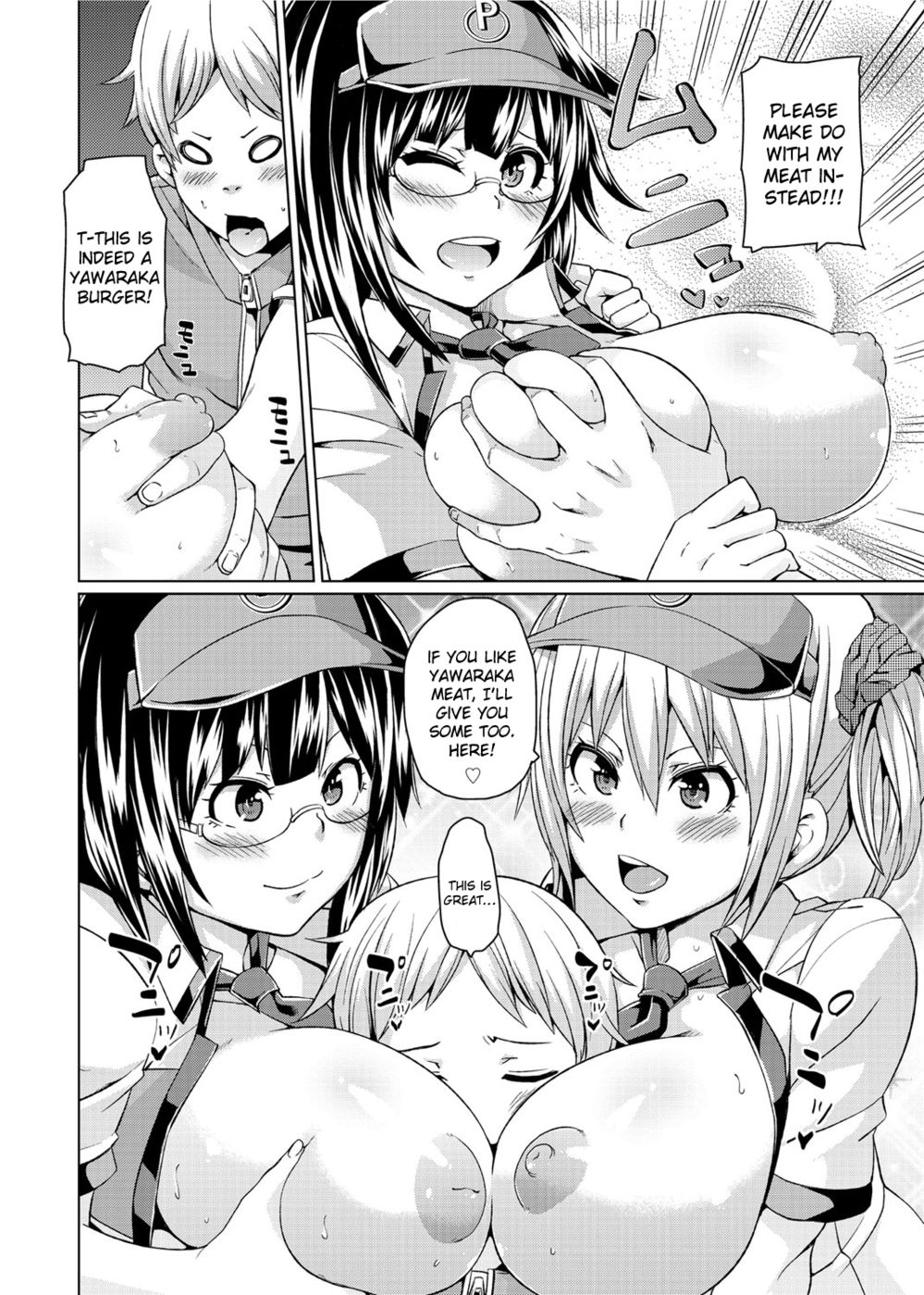 Hentai Manga Comic-A Burger Shop in Your Town?-Read-6